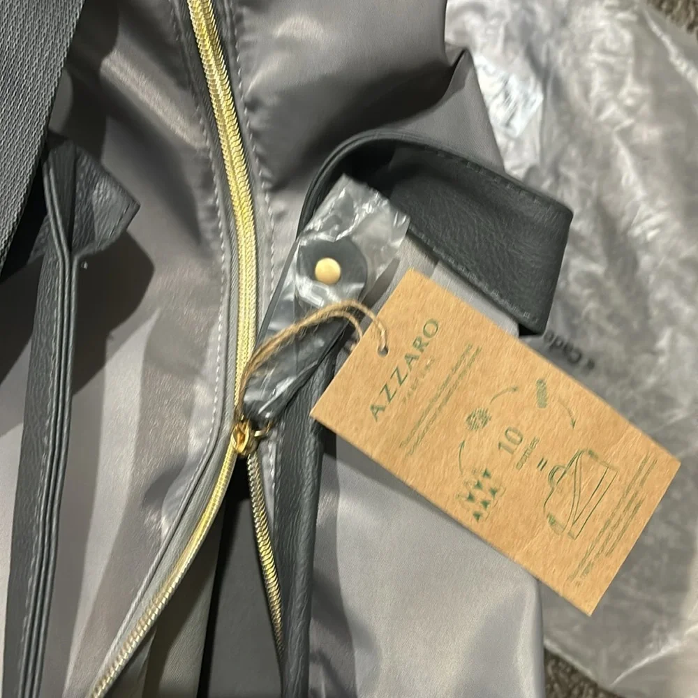 - AZZARO Gray Grey Weekend Travel Duffle Bag #1